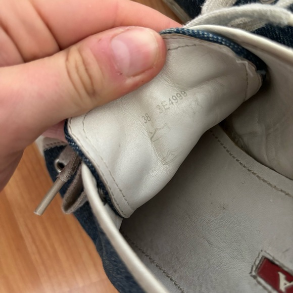 Prada denim sneakers - Picture 4 of 4